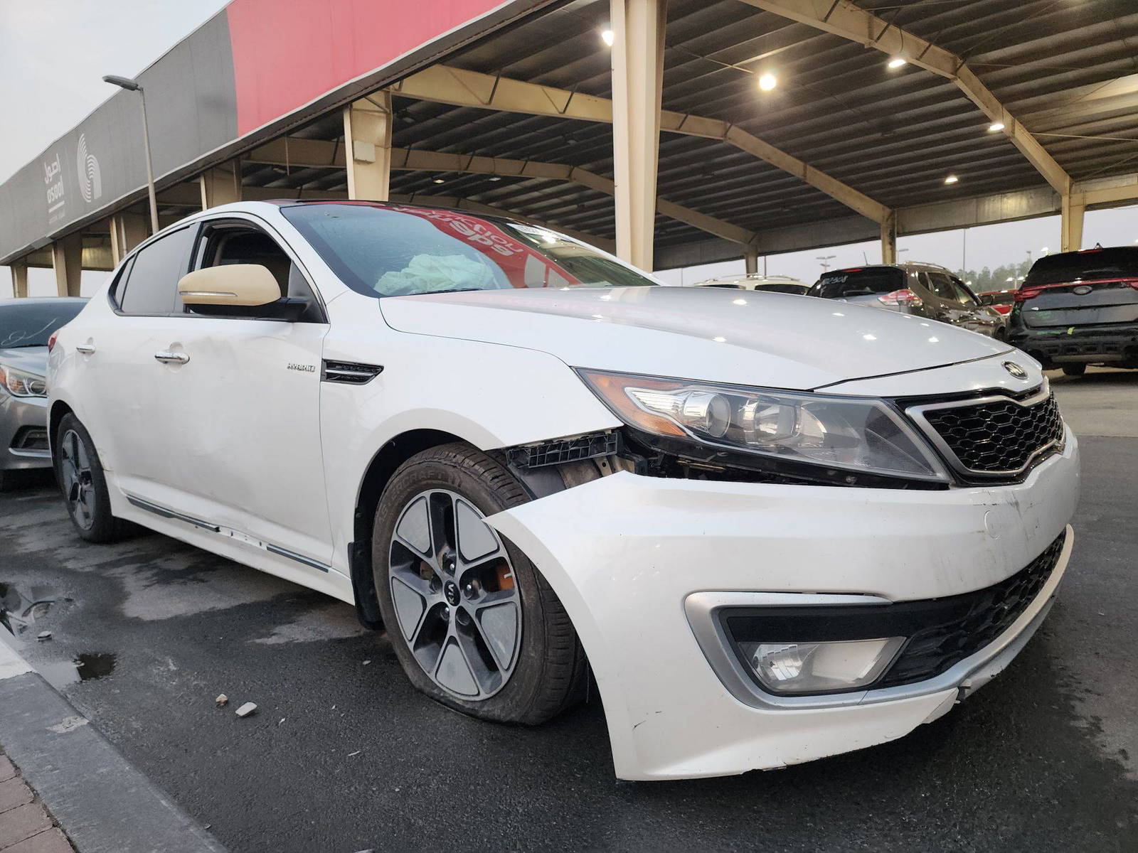 2013 KIA OPTIMA — 171720 Miles — Lot 58108 — Souq - Marhaba Auctions Used Cars - Image 4