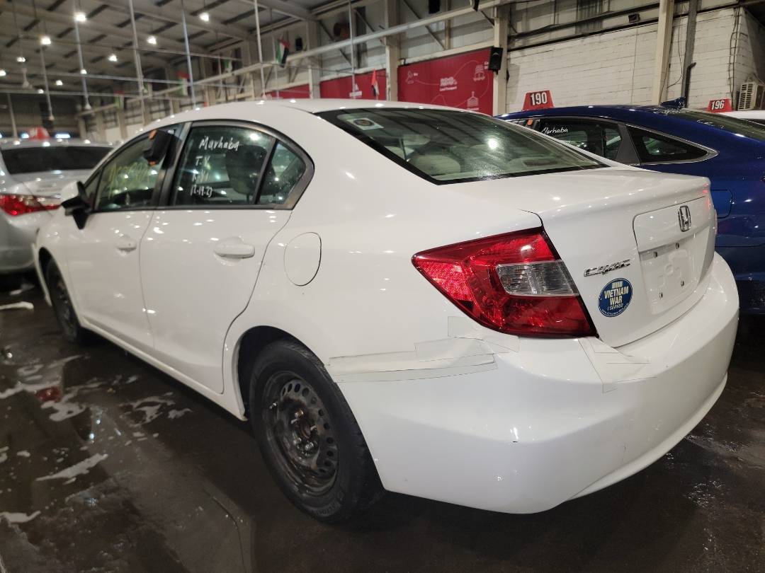 2012 HONDA CIVIC — 148673 Miles — Lot 75543803 - Marhaba Auctions Used Cars - Image 3