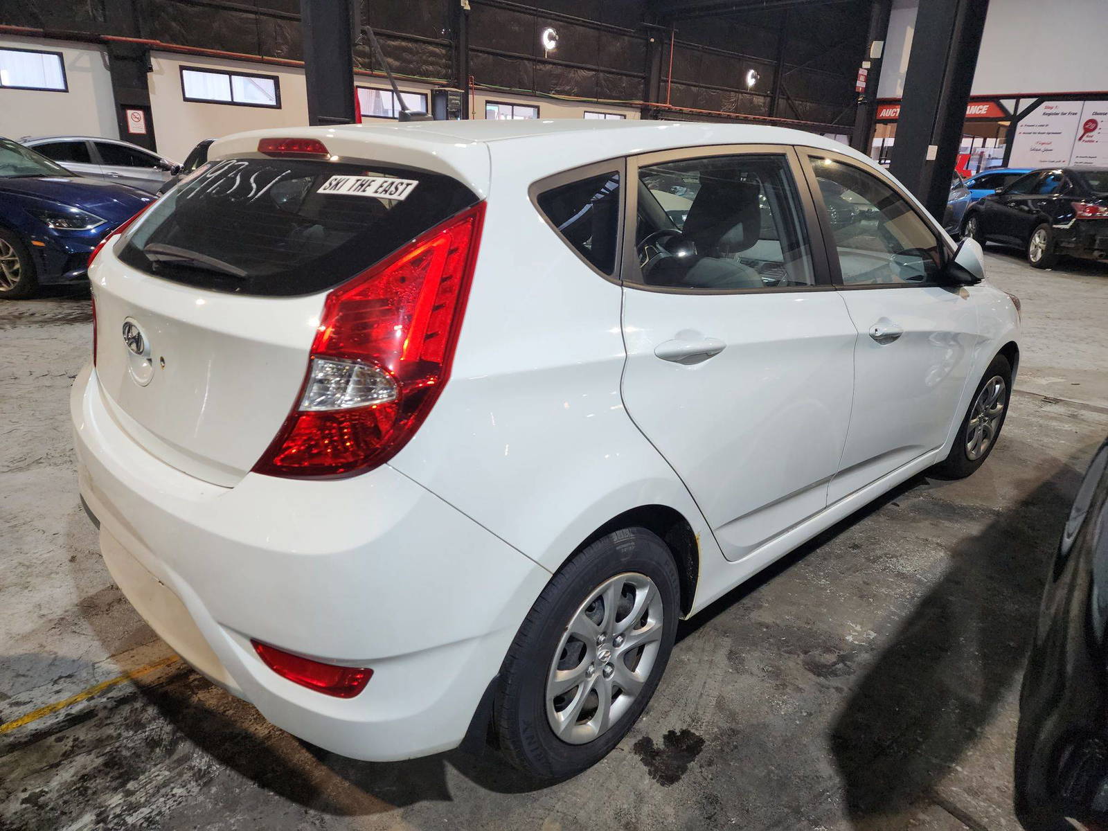 2014 HYUNDAI ACCENT — 184929 Miles — Lot 39928564 — Al Quoz - Marhaba Auctions Used Cars - Image 4
