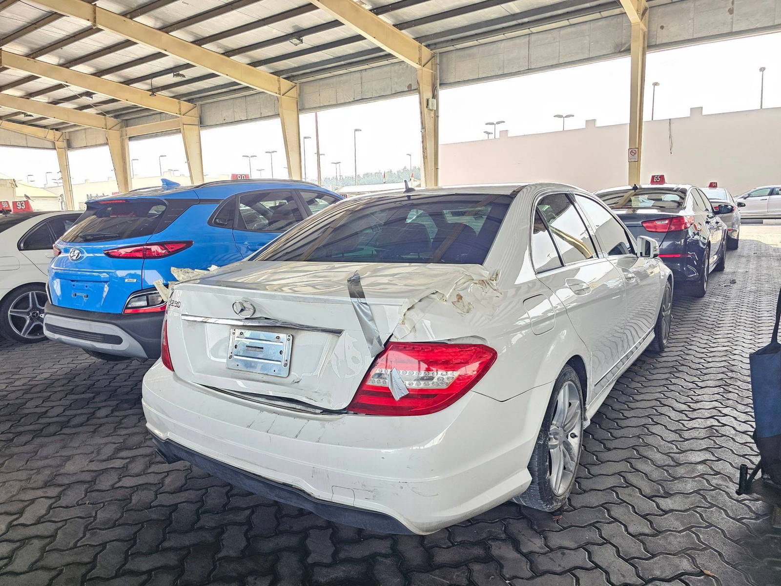 2014 MERCEDES BENZ C-250 — 187116 Miles — Lot 43659975 — Ind. 12 - Marhaba Auctions Used Cars - Image 3