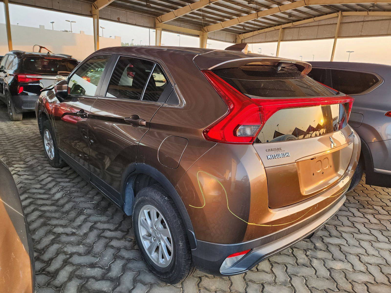 2019 MITSUBISHI Eclipse Cross ES — 85190 Miles — Lot 37182495 - Marhaba Auctions Used Cars - Image 4