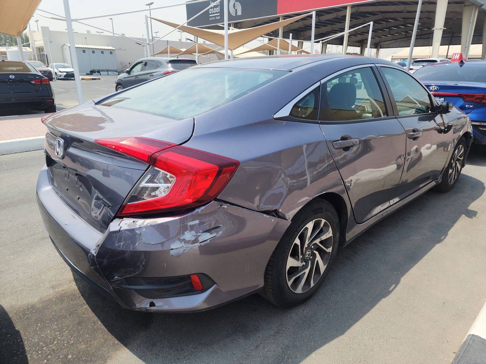 2016 HONDA CIVIC — 169294 Miles — Lot 44743834 — Main - Marhaba Auctions Used Cars - Image 3