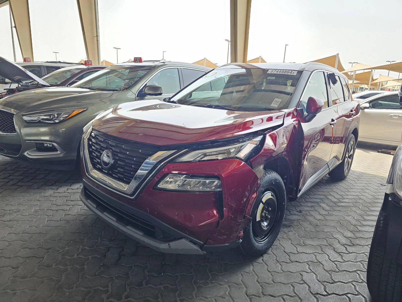 2022 NISSAN ROGUE — 91384 KM — Lot 87449864 — Souq - Marhaba Auctions Used Cars - Image 5