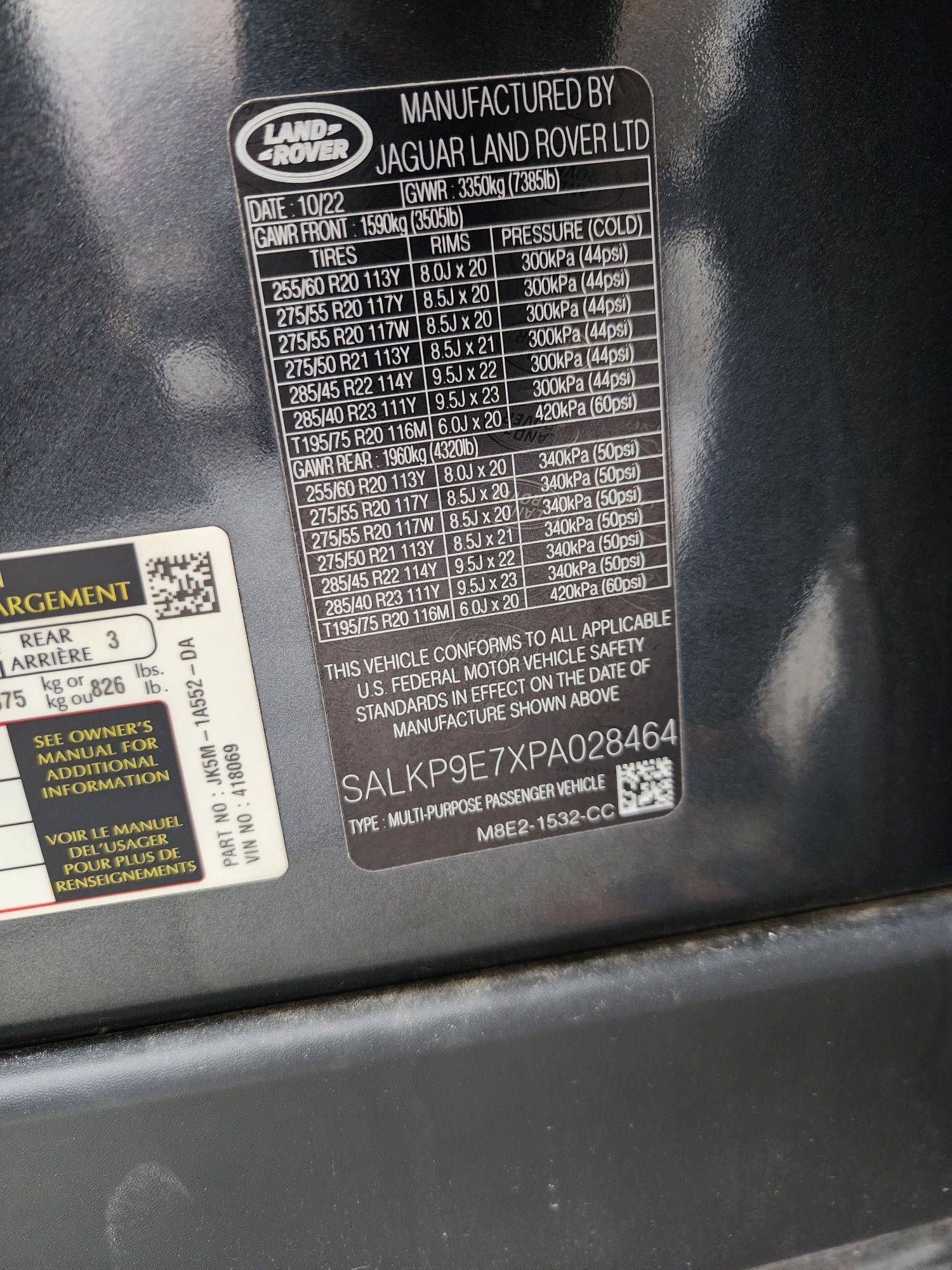 LAND ROVER RANGE ROVER 2023 - Marhaba Auction Used Cars - Image 12