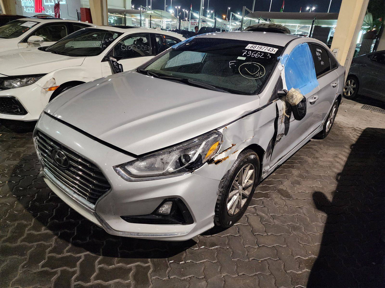 2019 HYUNDAI SONATA — 52658 Miles — Lot KH796623 - Marhaba Auctions Used Cars - Image 8