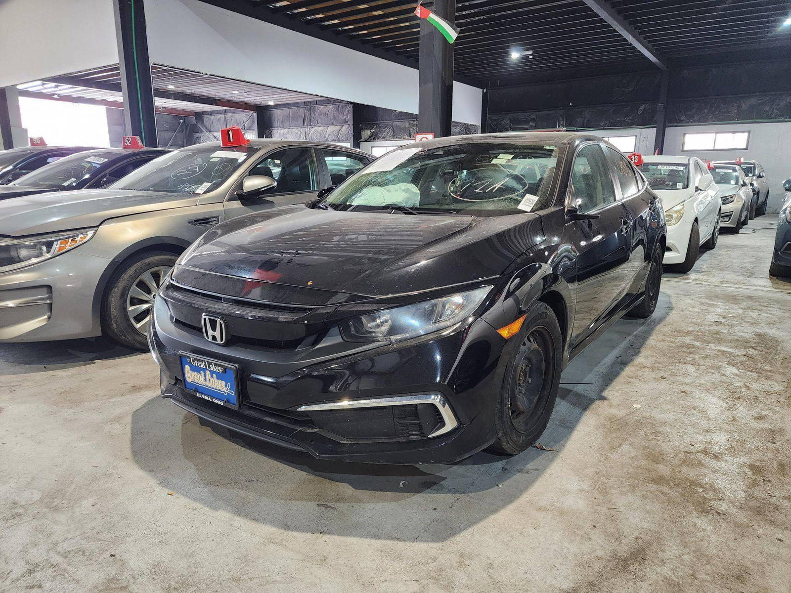 2019 HONDA CIVIC — 112993 Miles — Lot 555697 — Al Quoz - Marhaba Auctions Used Cars - Image 6