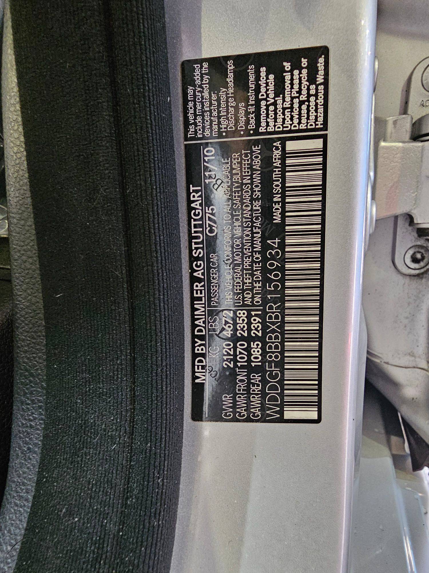 MERCEDES BENZ C300 2011 - Marhaba Auction Used Cars - Image 9