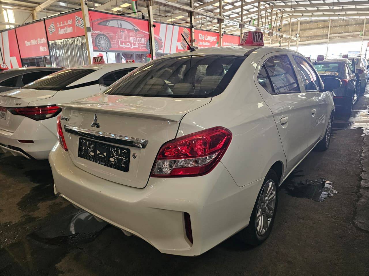 2023 MITSUBISHI ATTRAGE — sold — 117102 KM — Lot J7PH000725 — Main - Marhaba Auctions Used Cars - Image 5