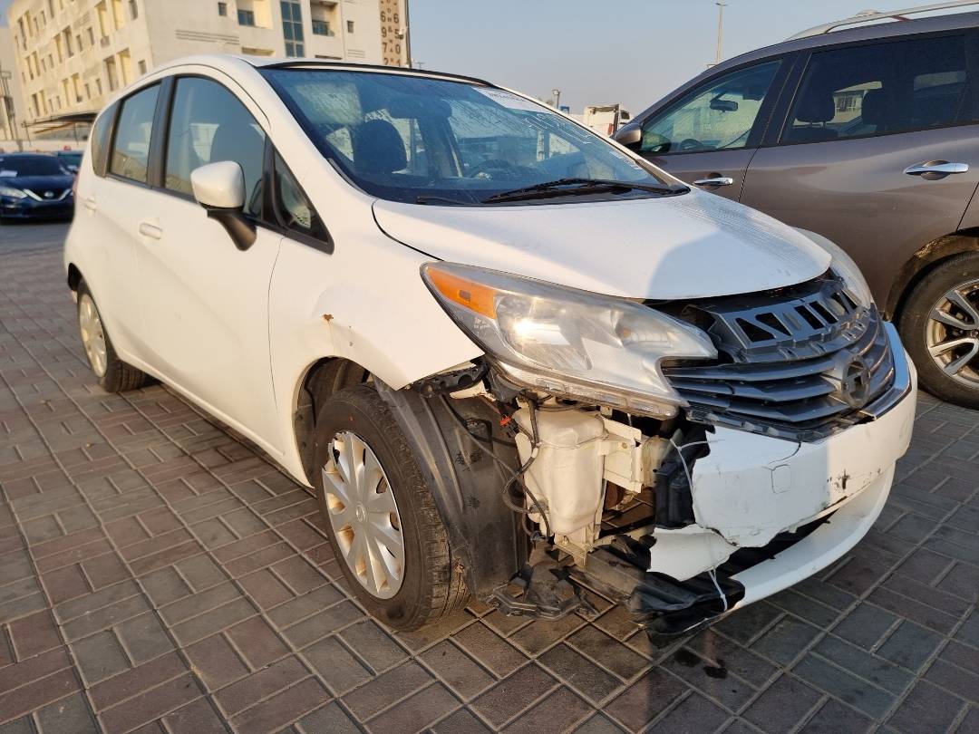 2015 NISSAN VERSA NOTE — 109403 Miles — Lot 125487 — Ind. 12 - Marhaba Auctions Used Cars - Image 3