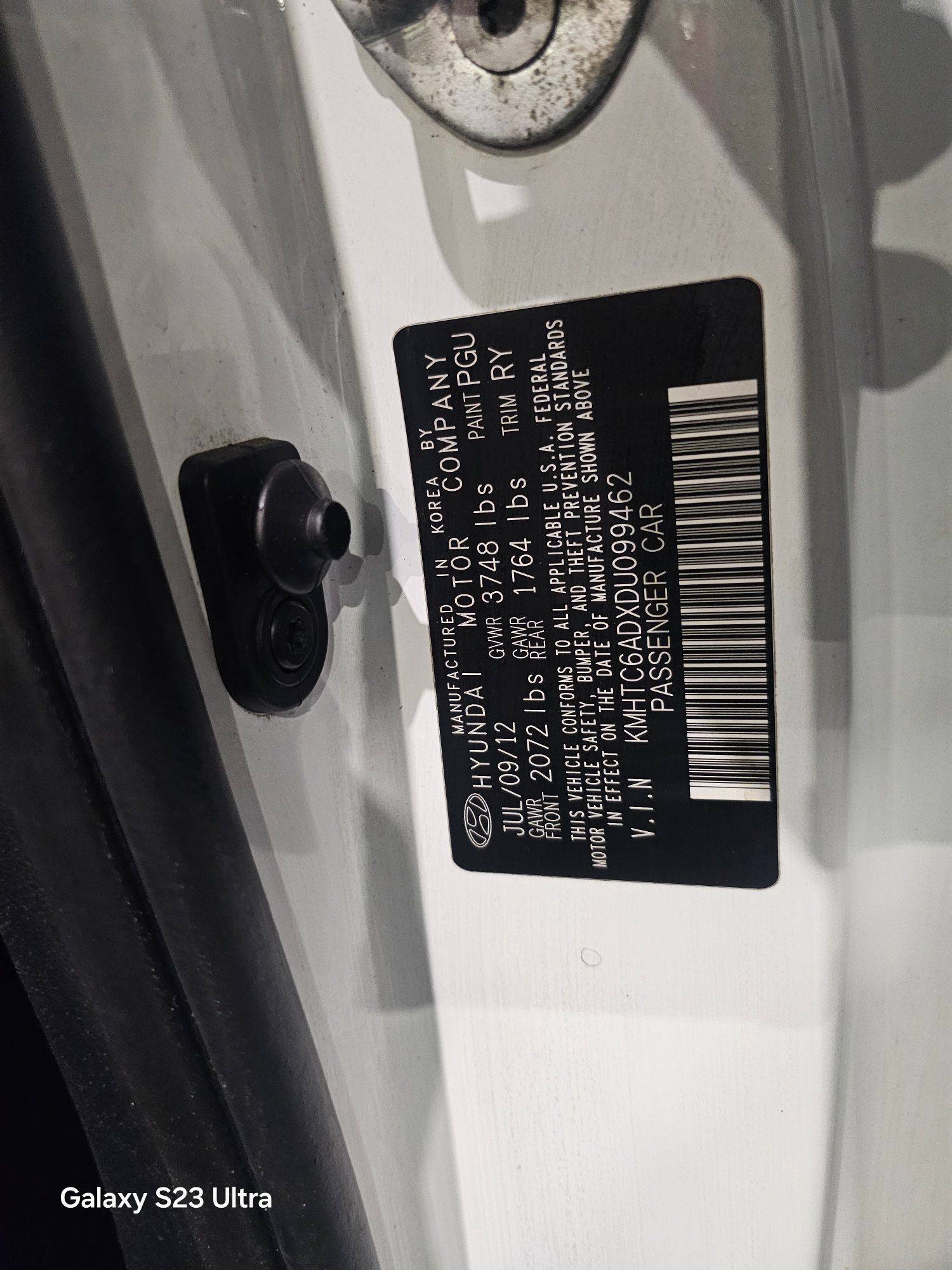 HYUNDAI VELOSTER 2013 - Marhaba Auction Used Cars - Image 9