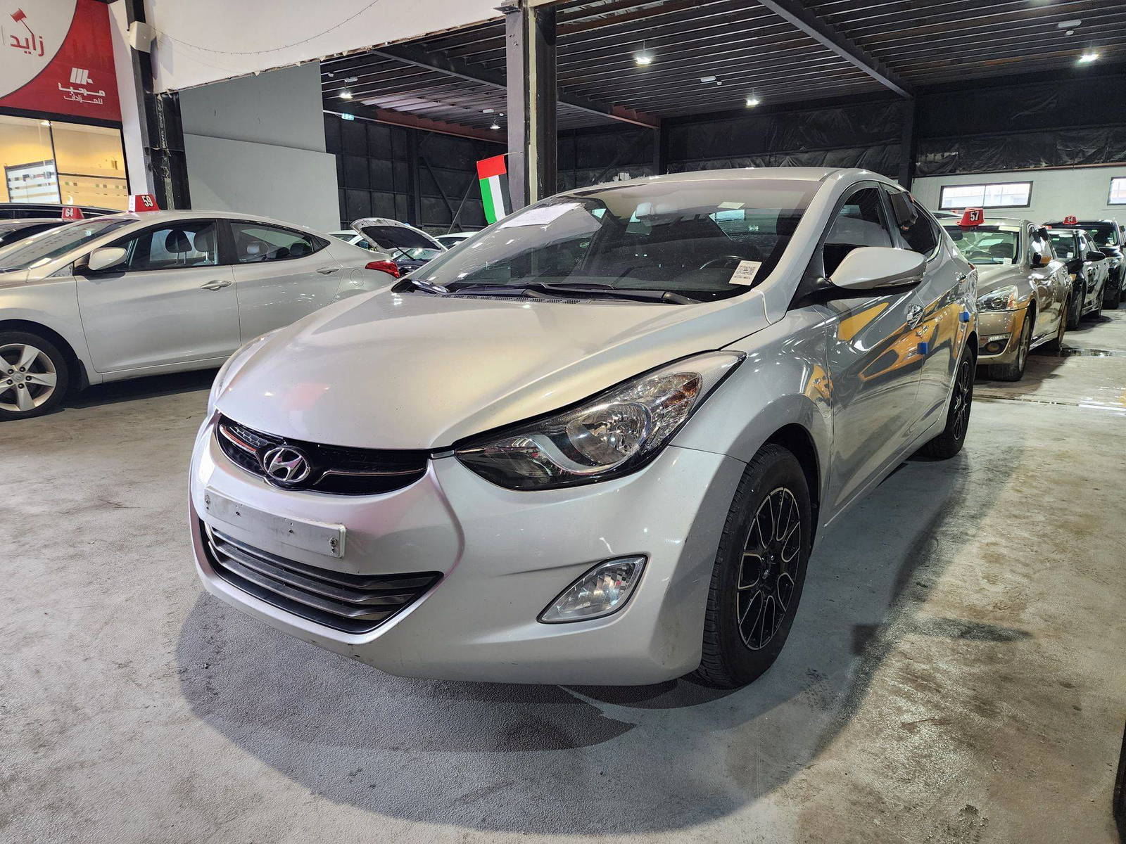 2014 HYUNDAI AVANTE — 169919 KM — Lot 921576 — Al Quoz - Marhaba Auctions Used Cars - Image 9