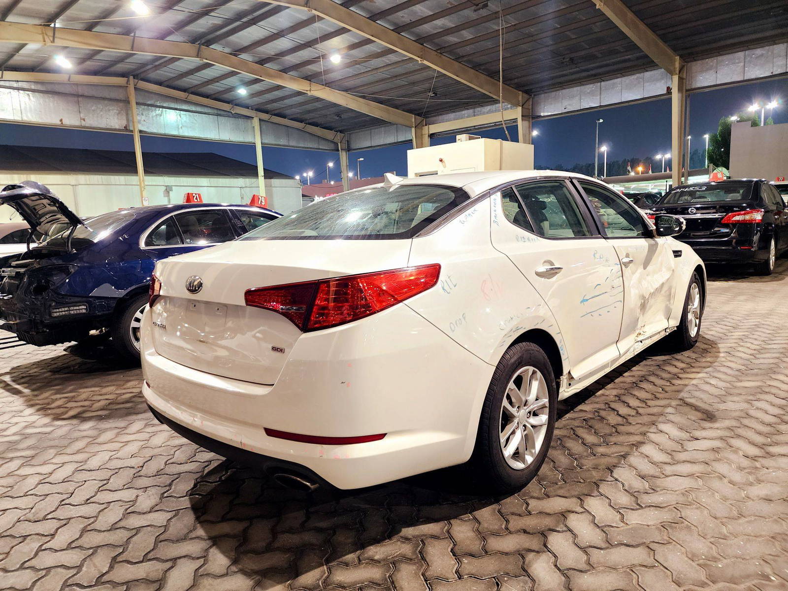 2013 KIA OPTIMA — 162072 Miles — Lot 73D5325530 — Souq - Marhaba Auctions Used Cars - Image 3