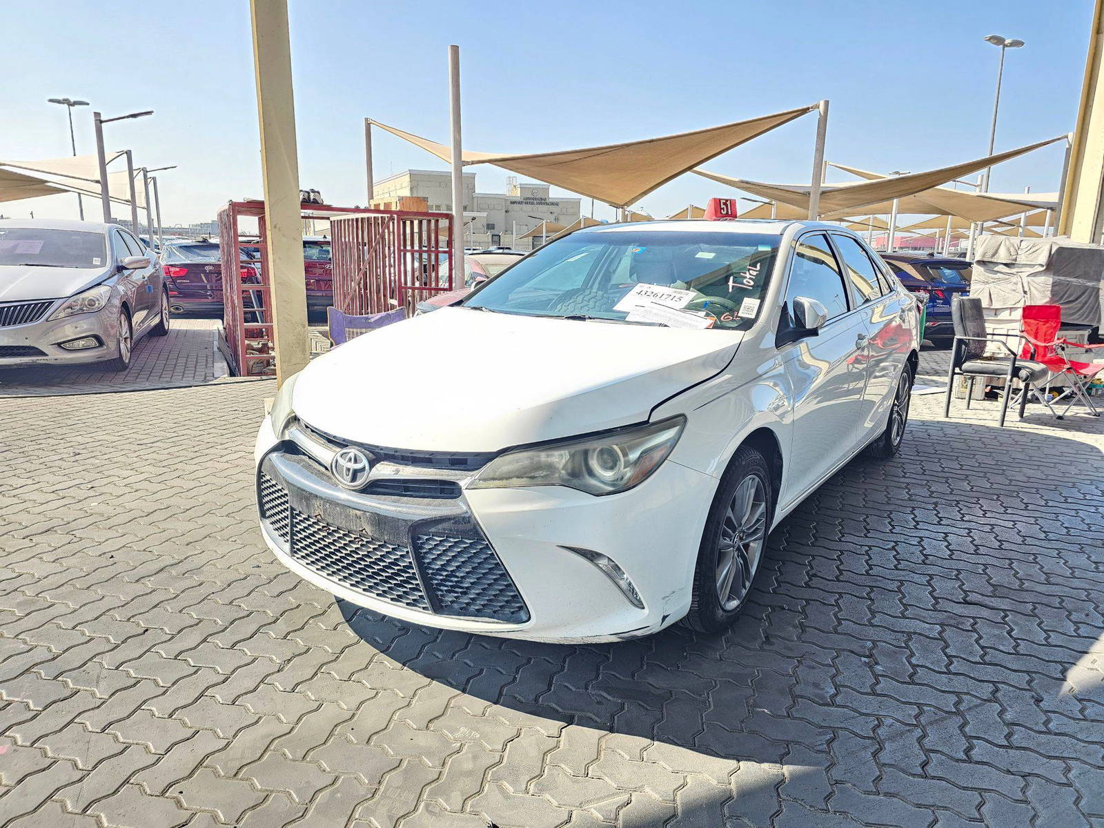 TOYOTA CAMRY 2015 - Marhaba Auction Used Cars - Image 3