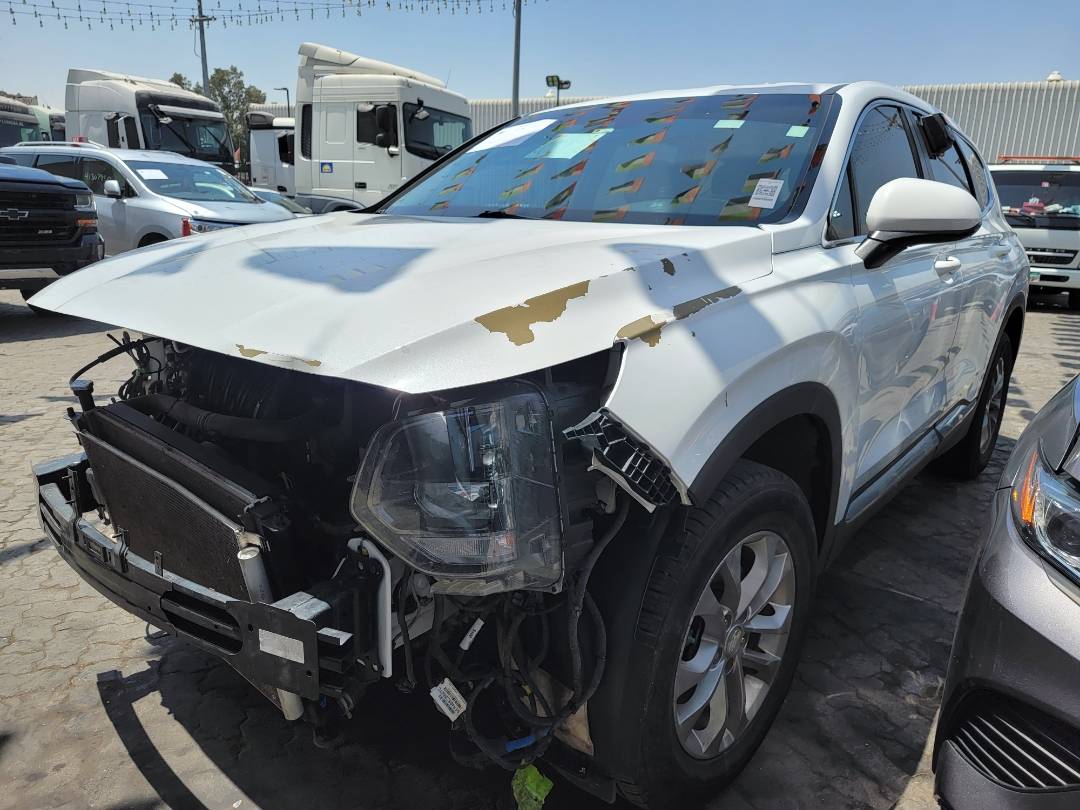 2019 HYUNDAI SANTA FE — 137584 Miles — Lot 100079 — Ind. 12 - Marhaba Auctions Used Cars - Image 4