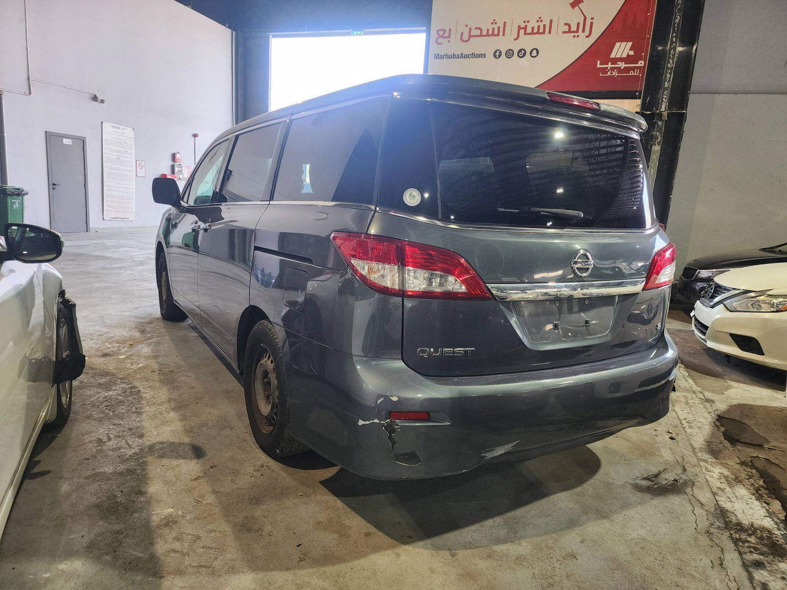 2012 NISSAN QUEST — 176969 Miles — Lot 72076335 — Al Quoz - Marhaba Auctions Used Cars - Image 6