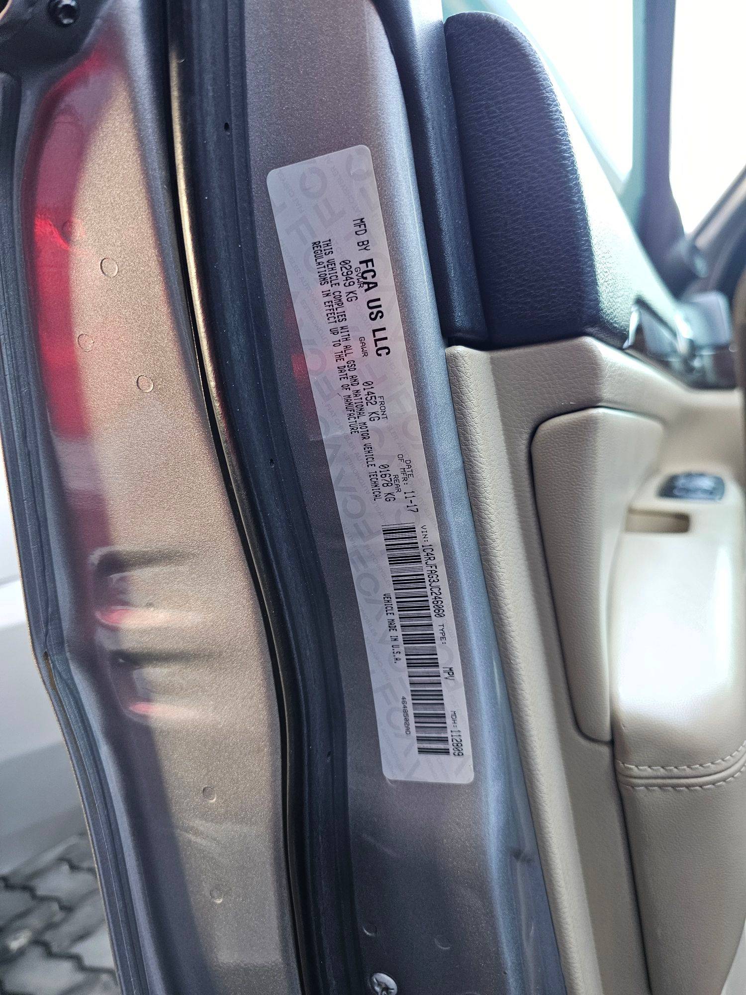 JEEP Grand Cherokee 2018 - Marhaba Auction Used Cars - Image 10