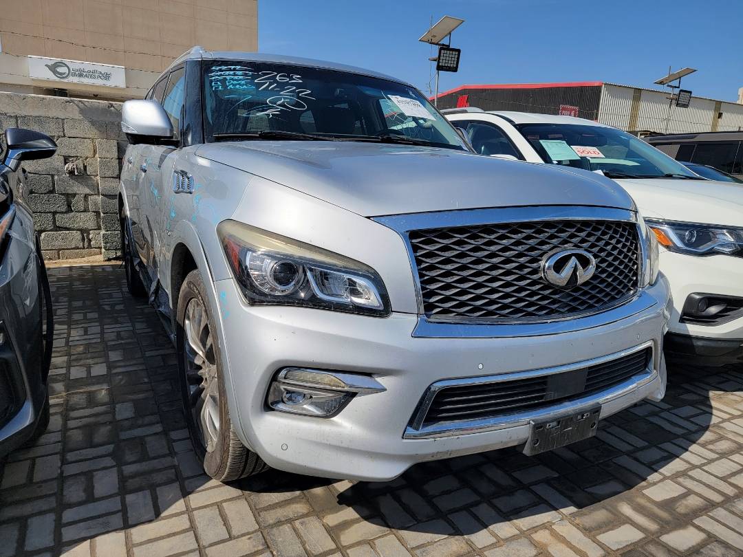 2015 INFINITI QX80 — 153558 Miles — Lot 40707498 — Main - Marhaba Auctions Used Cars - Image 4