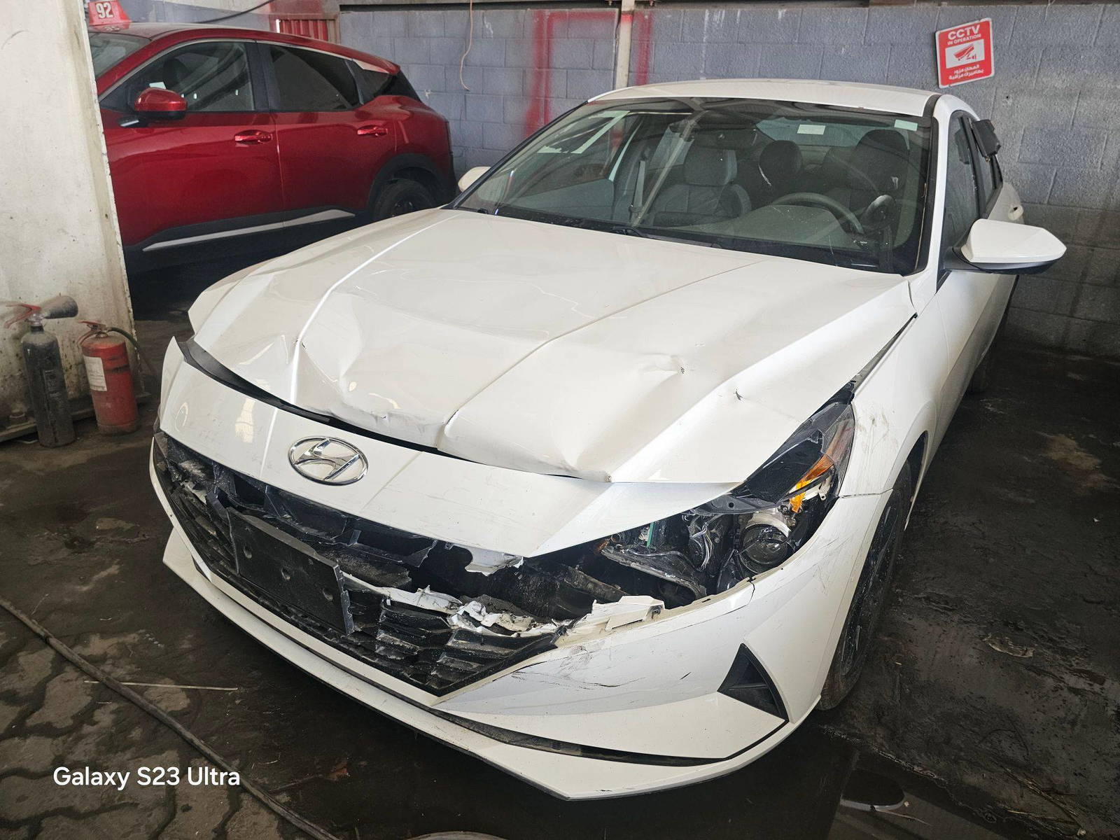2023 HYUNDAI ELANTRA — sold — 86278 Miles — Lot H103466 — Main - Marhaba Auctions Used Cars - Image 2