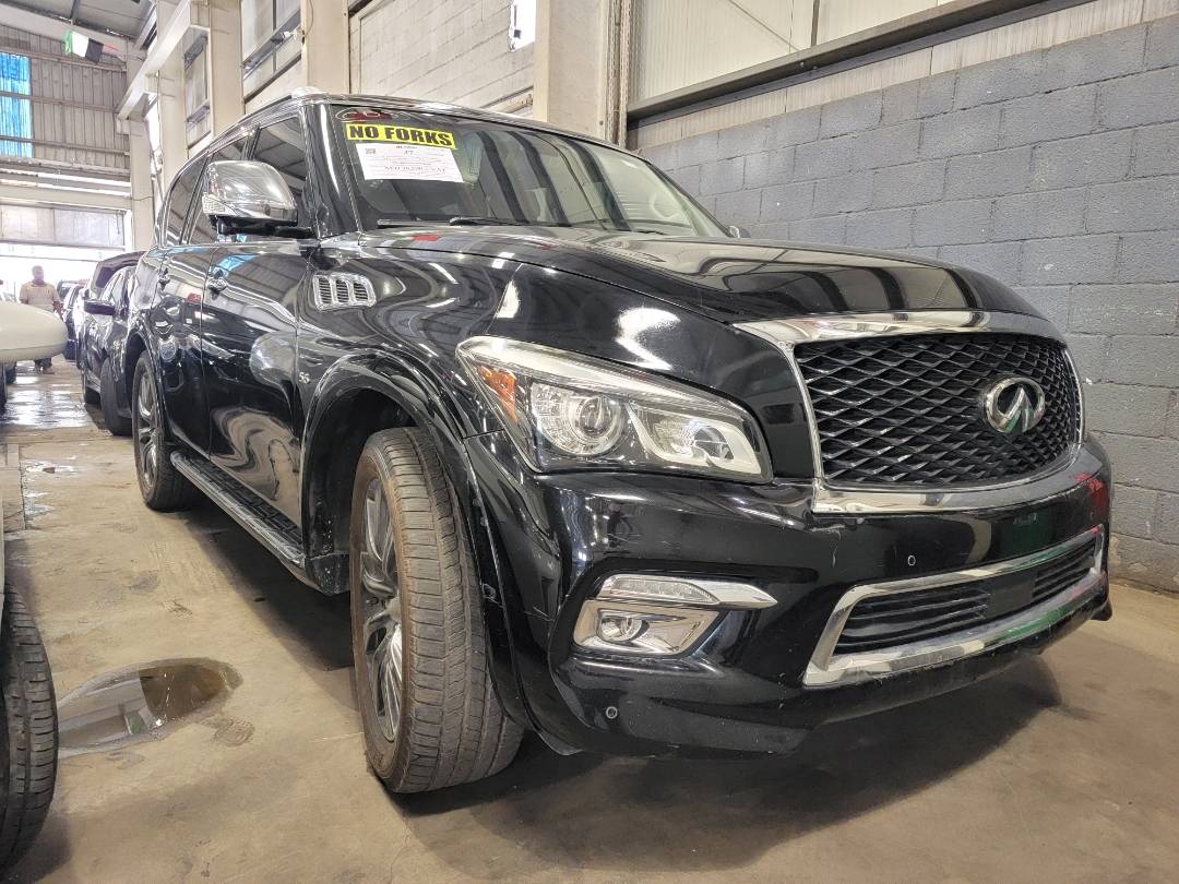 2017 INFINITI QX80 — 188190 Miles — Lot H9644330 — Main - Marhaba Auctions Used Cars - Image 4