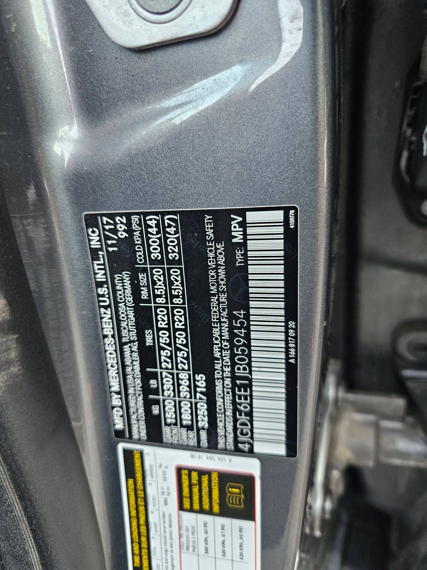 MERCEDES BENZ GLS 450 2018 - Marhaba Auction Used Cars - Image 10