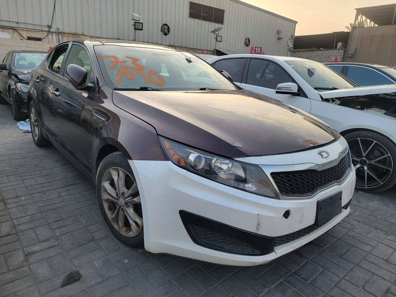 2012 KIA OPTIMA — 176395 Miles — Lot 017790 — Main - Marhaba Auctions Used Cars - Image 3