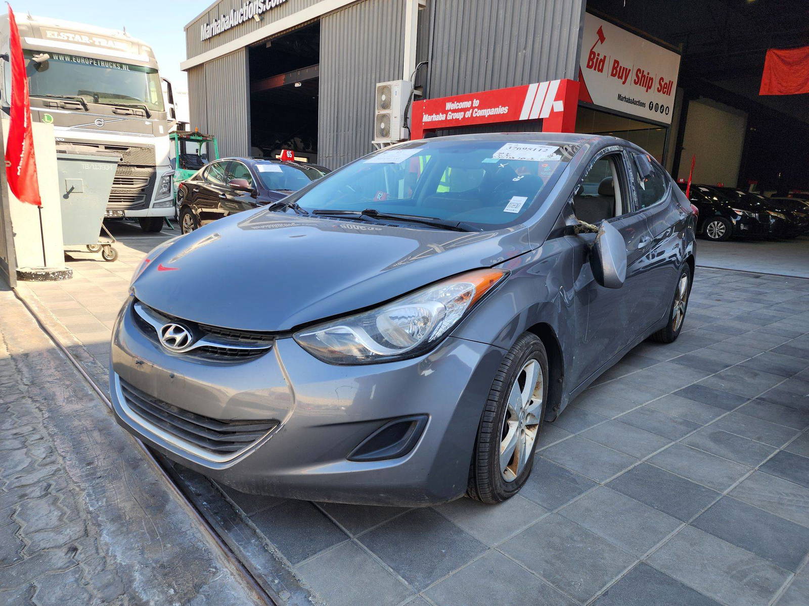 2013 HYUNDAI ELANTRA — 236139 Miles — Lot 37695112 — Al Quoz - Marhaba Auctions Used Cars - Image 6