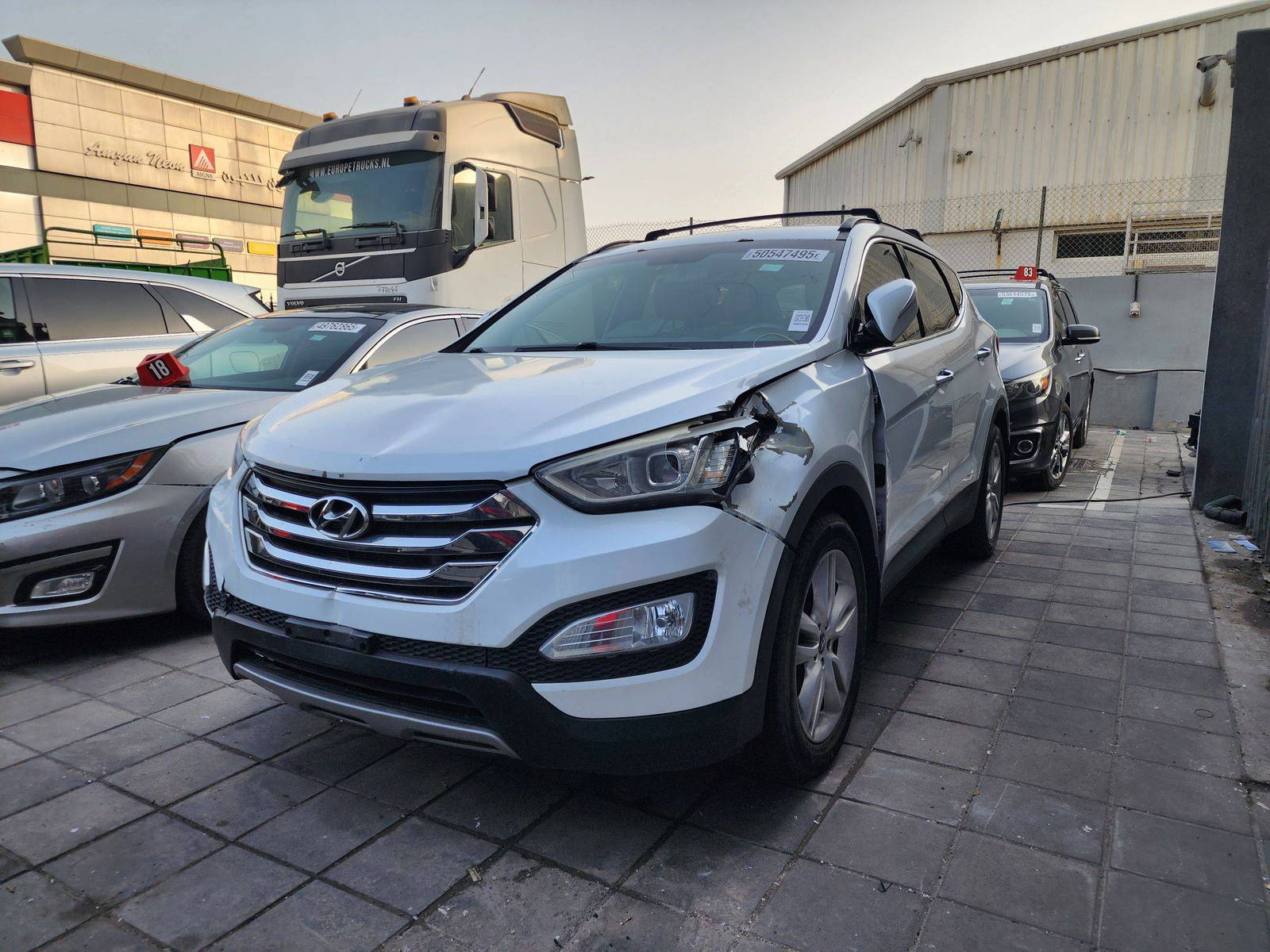 2013 HYUNDAI SANTA FE SPORT — 180060 Miles — Lot 50547495 — Al Quoz - Marhaba Auctions Used Cars - Image 4
