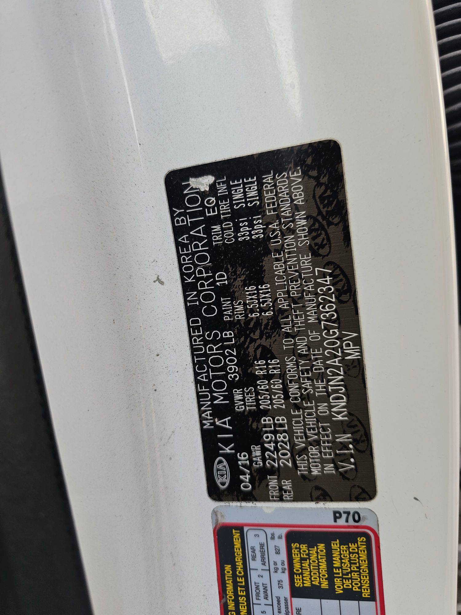 KIA SOUL 2016 - Marhaba Auction Used Cars - Image 9