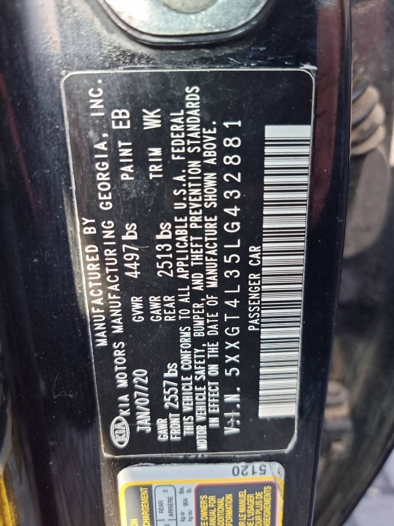 KIA OPTIMA 2020 - Marhaba Auction Used Cars - Image 17