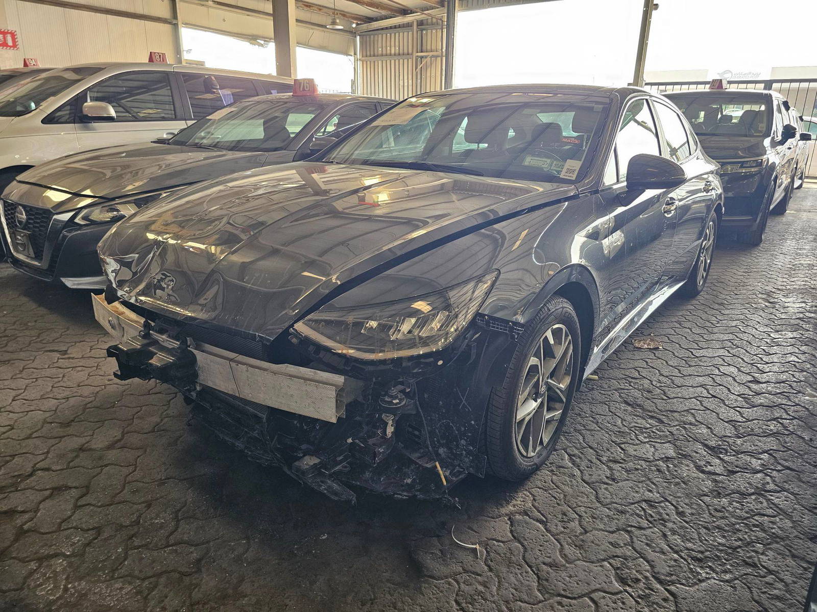 2023 HYUNDAI SONATA — sold — 46141 Miles — Lot A295132 — Main - Marhaba Auctions Used Cars - Image 4