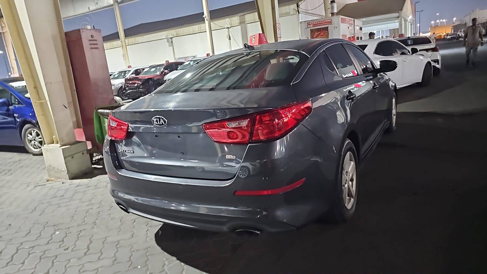 2015 KIA OPTIMA — 125618 Miles — Lot 55101 — Souq - Marhaba Auctions Used Cars - Image 4