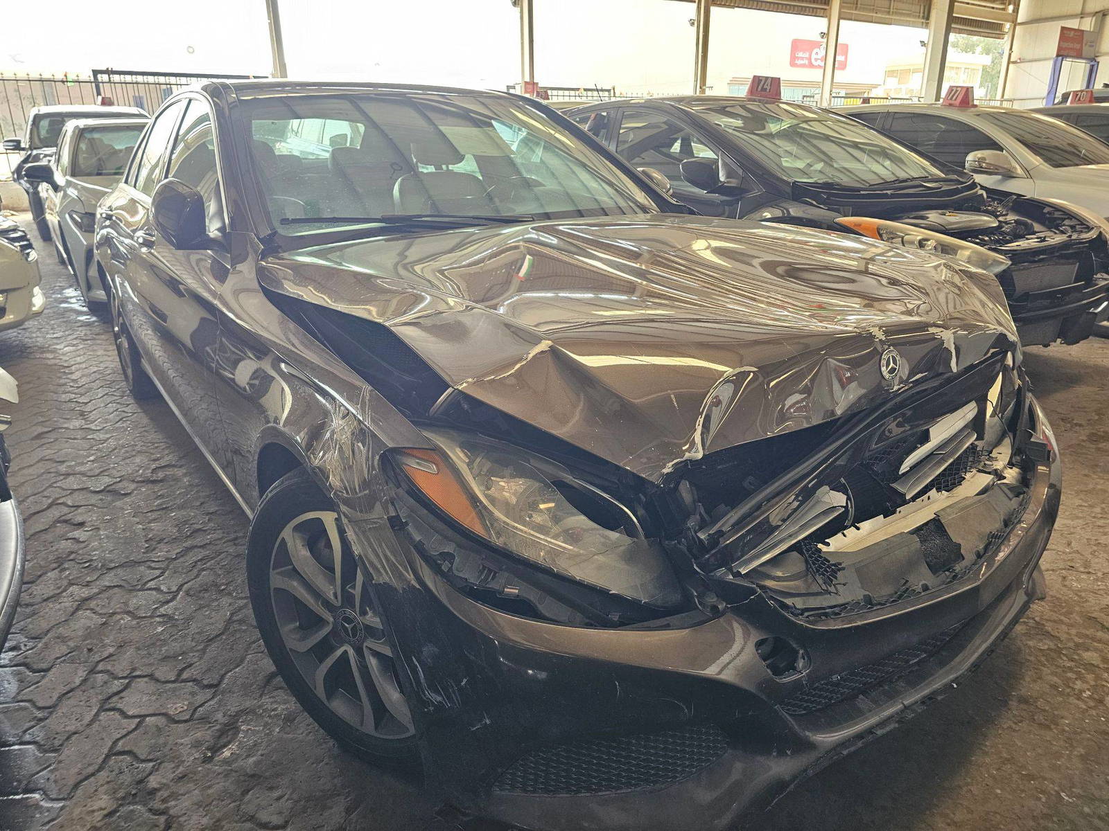 MERCEDES BENZ C300 2018 - Marhaba Auction Used Cars - Image 3