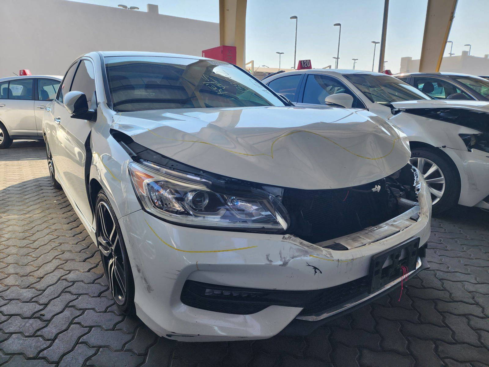 2017 HONDA ACCORD — 107476 Miles — Lot HA139762 - Marhaba Auctions Used Cars - Image 7