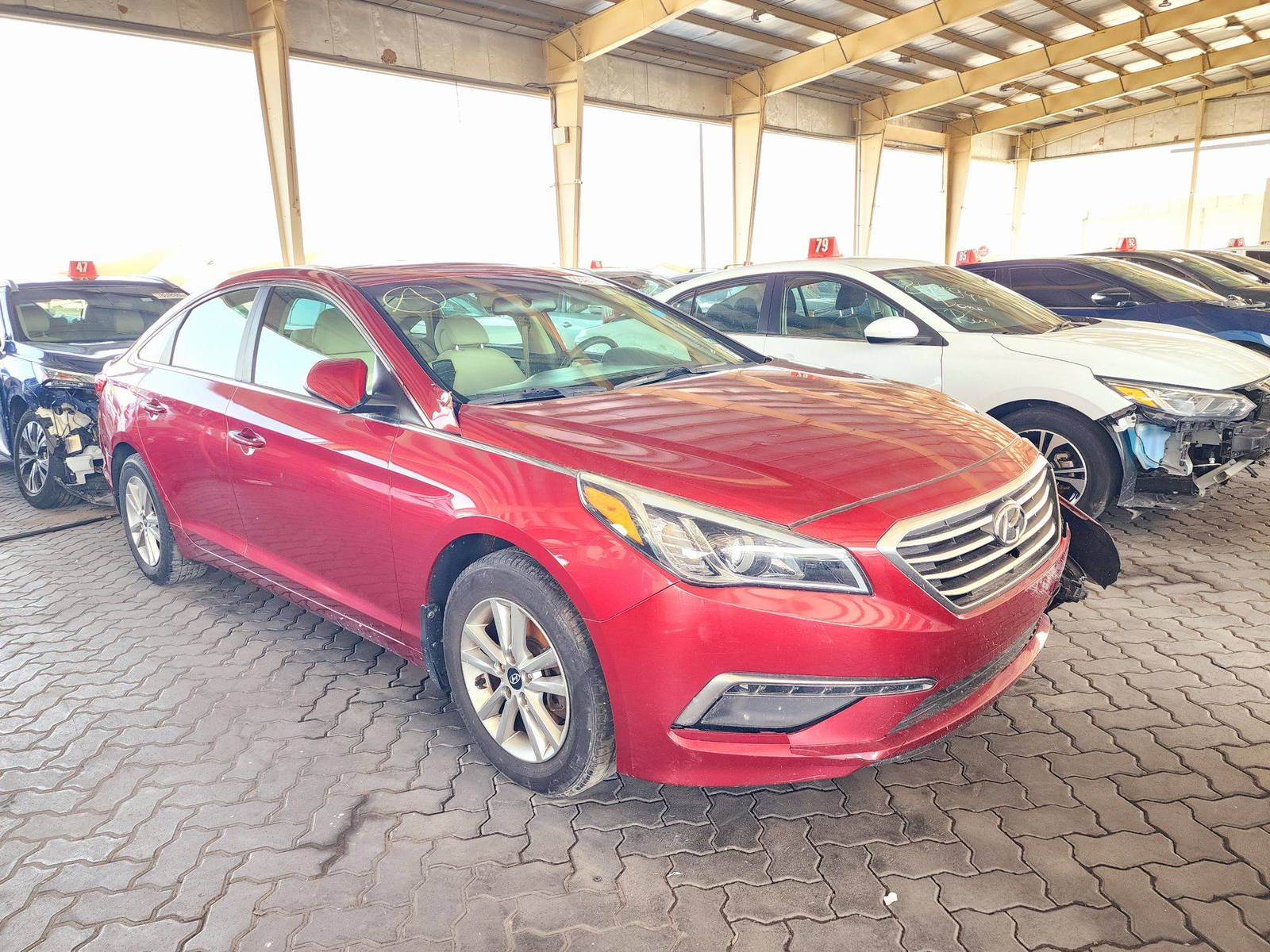 2015 HYUNDAI SONATA — 102530 Miles — Lot 1FH183639 — Souq - Marhaba Auctions Used Cars - Image 4