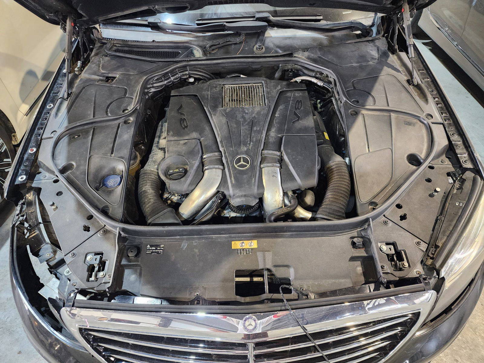 MERCEDES BENZ S 550 2015 - Marhaba Auction Used Cars - Image 13