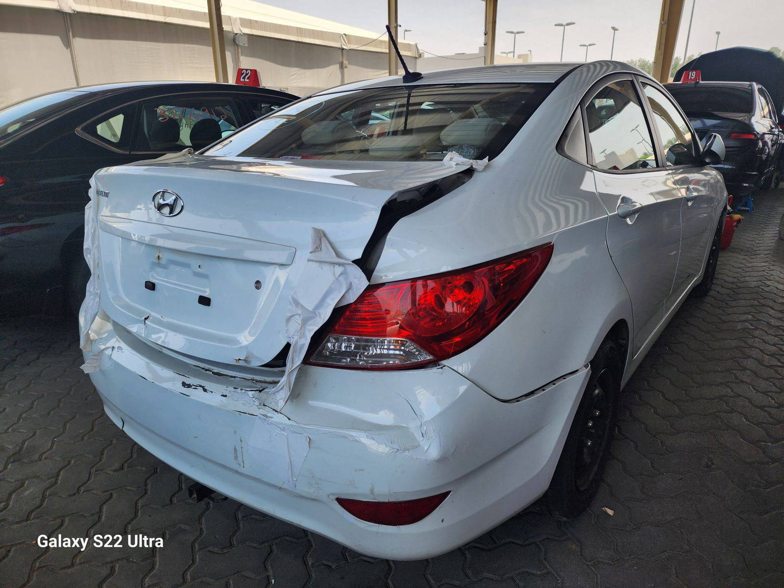 2014 HYUNDAI ACCENT — 180166 Miles — Lot 38560117 - Marhaba Auctions Used Cars - Image 3