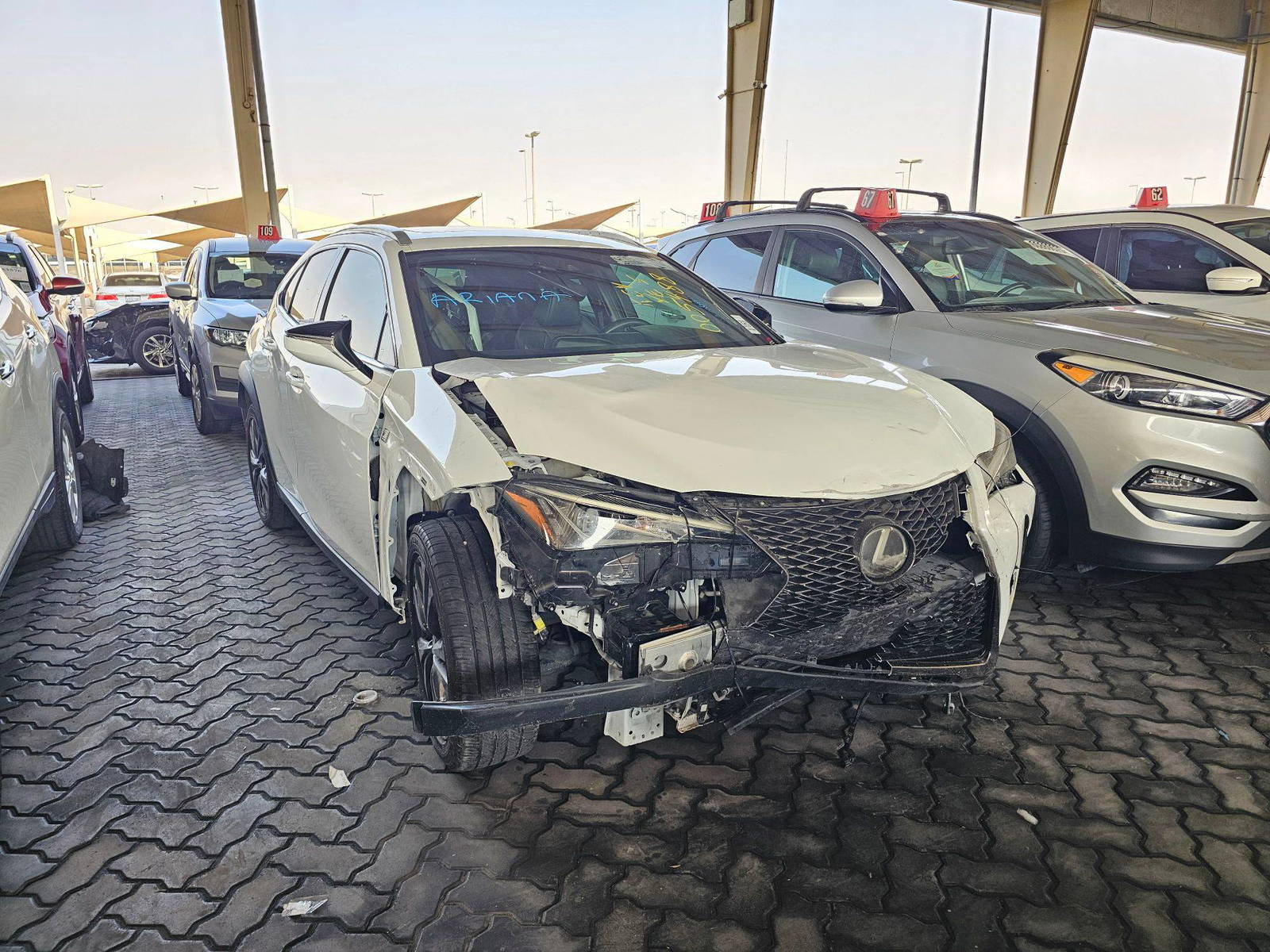 2019 LEXUS UX 200 — 78285 Miles — Lot 60835025 — Ind. 12 - Marhaba Auctions Used Cars - Image 4