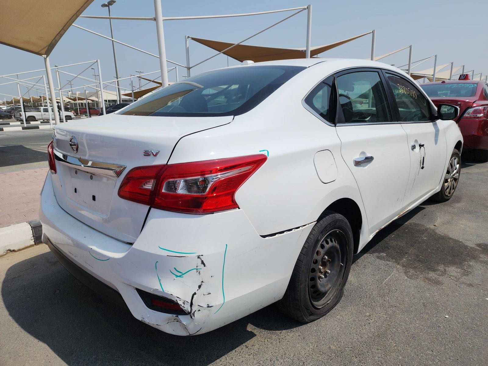 2016 NISSAN SENTRA — 161597 Miles — Lot 38805190 — Souq - Marhaba Auctions Used Cars - Image 3