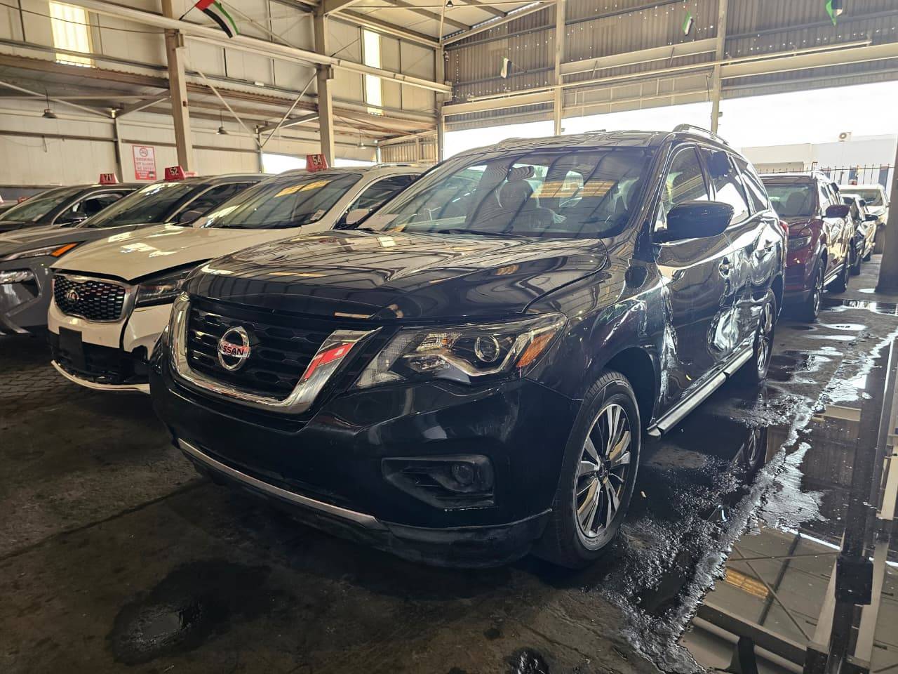 2019 NISSAN PATHFINDER — 96148 Miles — Lot MM0KC643588 — Main - Marhaba Auctions Used Cars - Image 3
