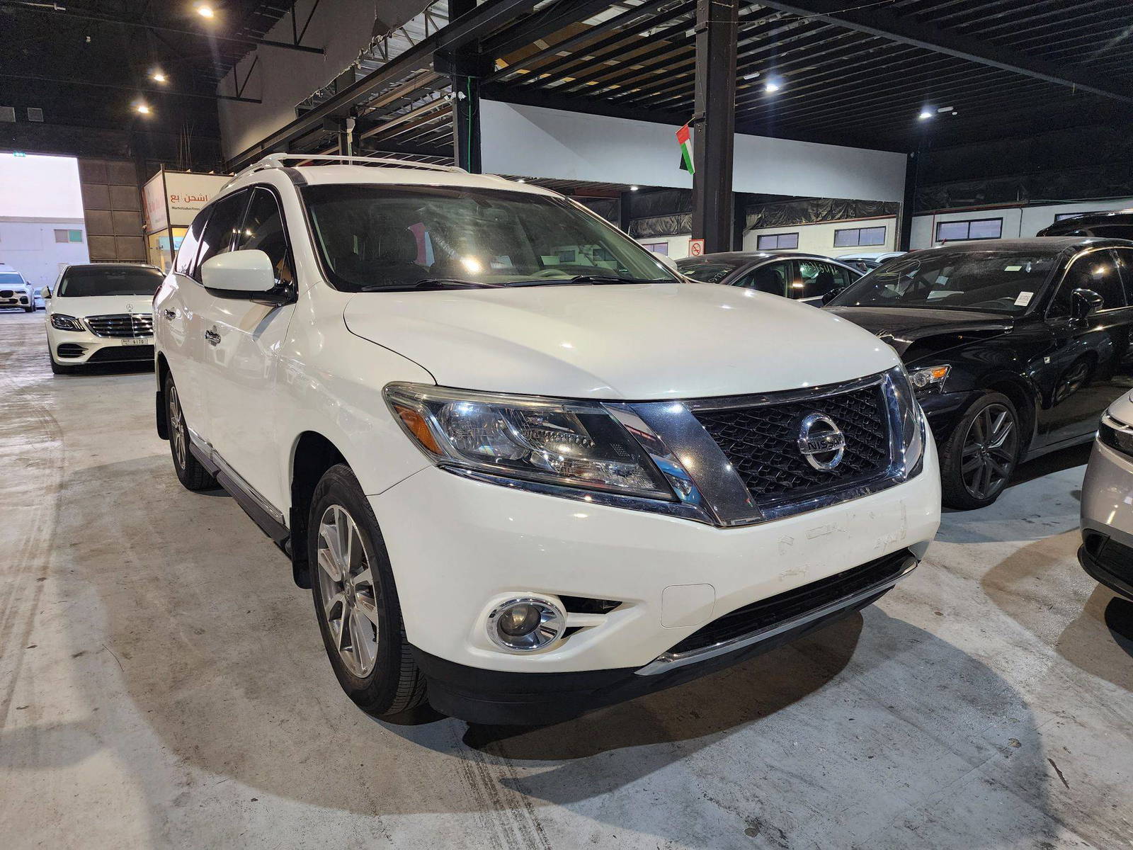 2014 NISSAN PATHFINDER — 150069 Miles — Lot 662538 — Al Quoz - Marhaba Auctions Used Cars - Image 3