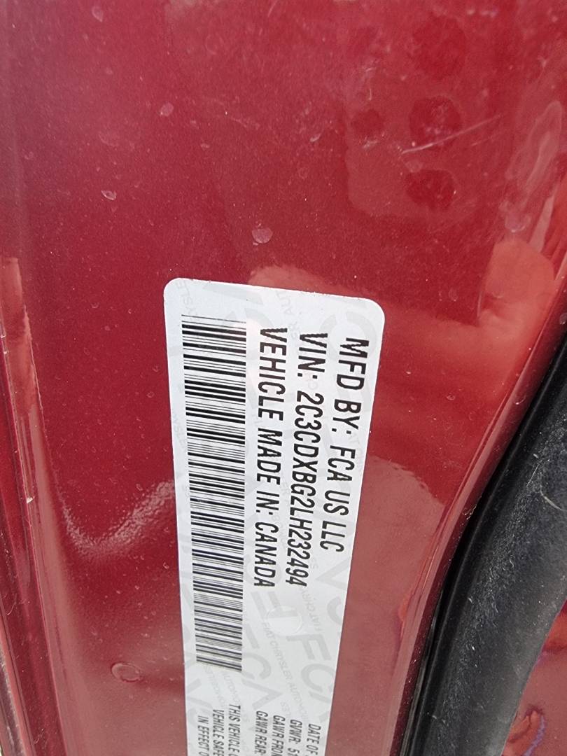 2020 DODGE CHARGER — 114762 Miles — Lot H232494 — Ind. 12 - Marhaba Auctions Used Cars - Image 8