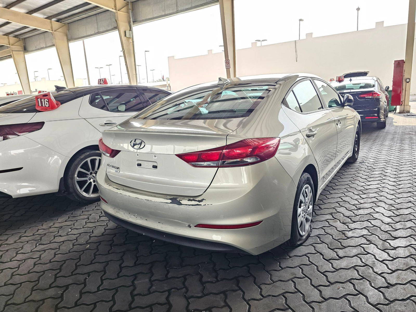 2017 HYUNDAI ELANTRA — 101527 Miles — Lot 422685 — Ind. 12 - Marhaba Auctions Used Cars - Image 3
