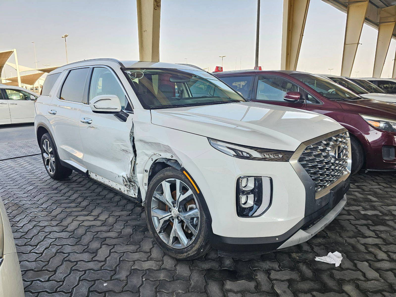 2020 HYUNDAI PALISADE SEL — 87866 Miles — Lot E2LU064765 — Main - Marhaba Auctions Used Cars - Image 4