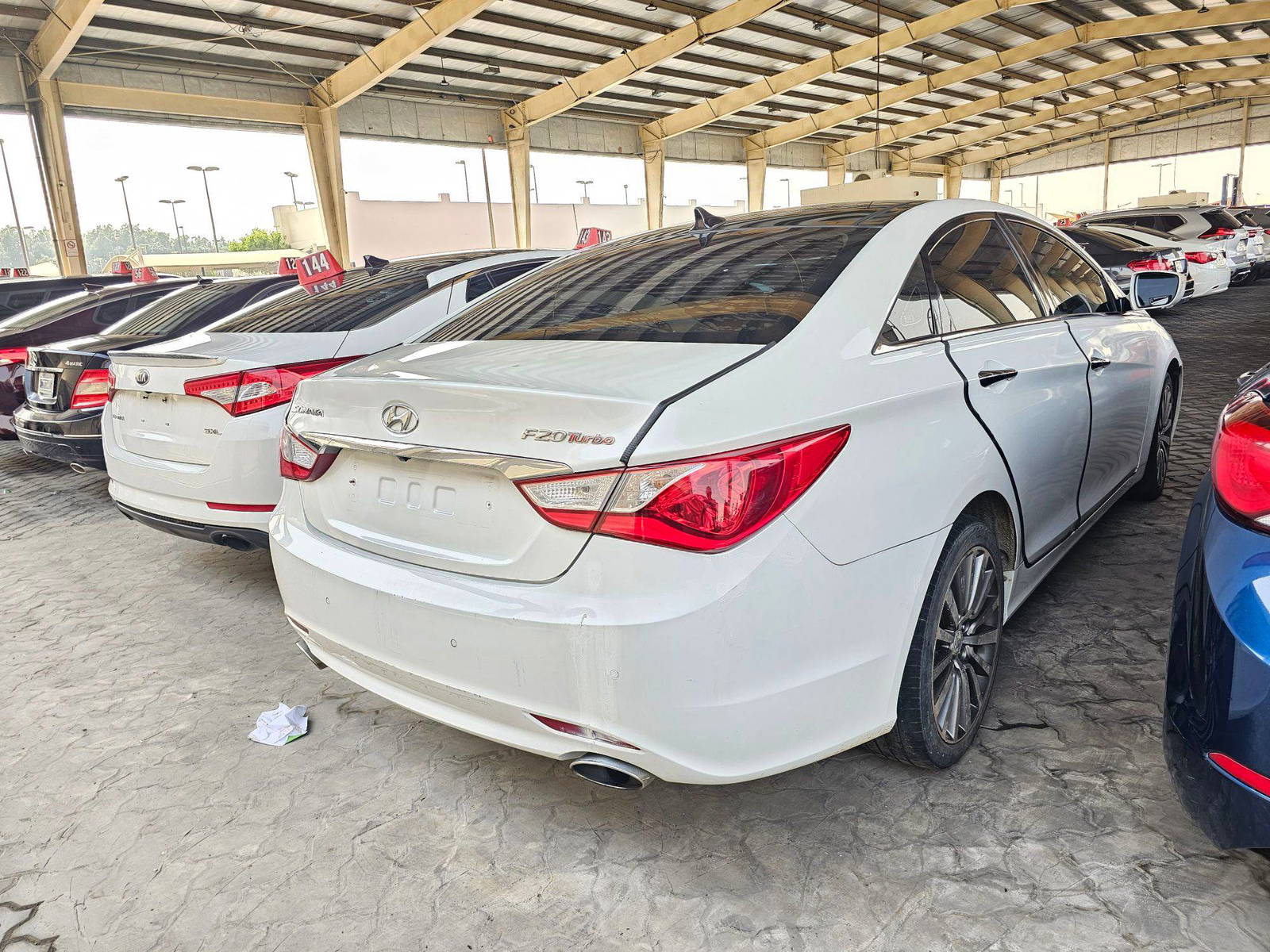 HYUNDAI SONATA 2012 - Marhaba Auction Used Cars - Image 4