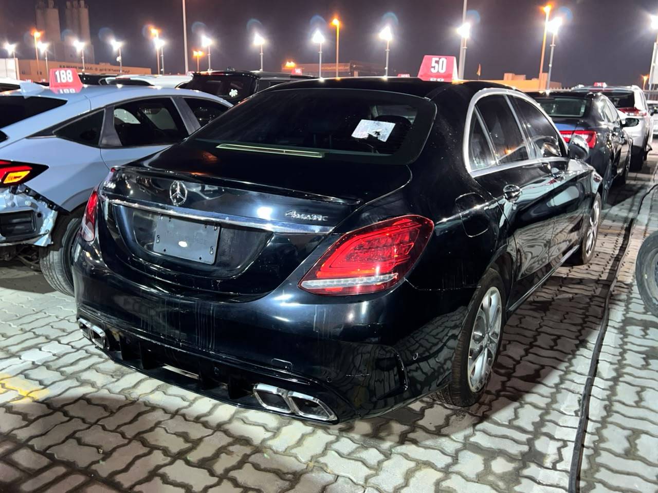 2016 MERCEDES BENZ C-class — 145331 KM — Lot 4KB9GU096896 - Marhaba Auctions Used Cars - Image 3