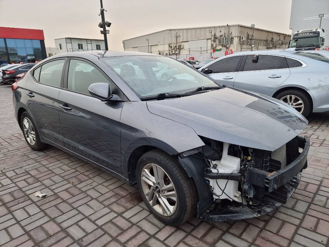 2020 HYUNDAI ELANTRA — 76120 KM — Lot 125478 — Ind. 12 - Marhaba Auctions Used Cars - Image 4