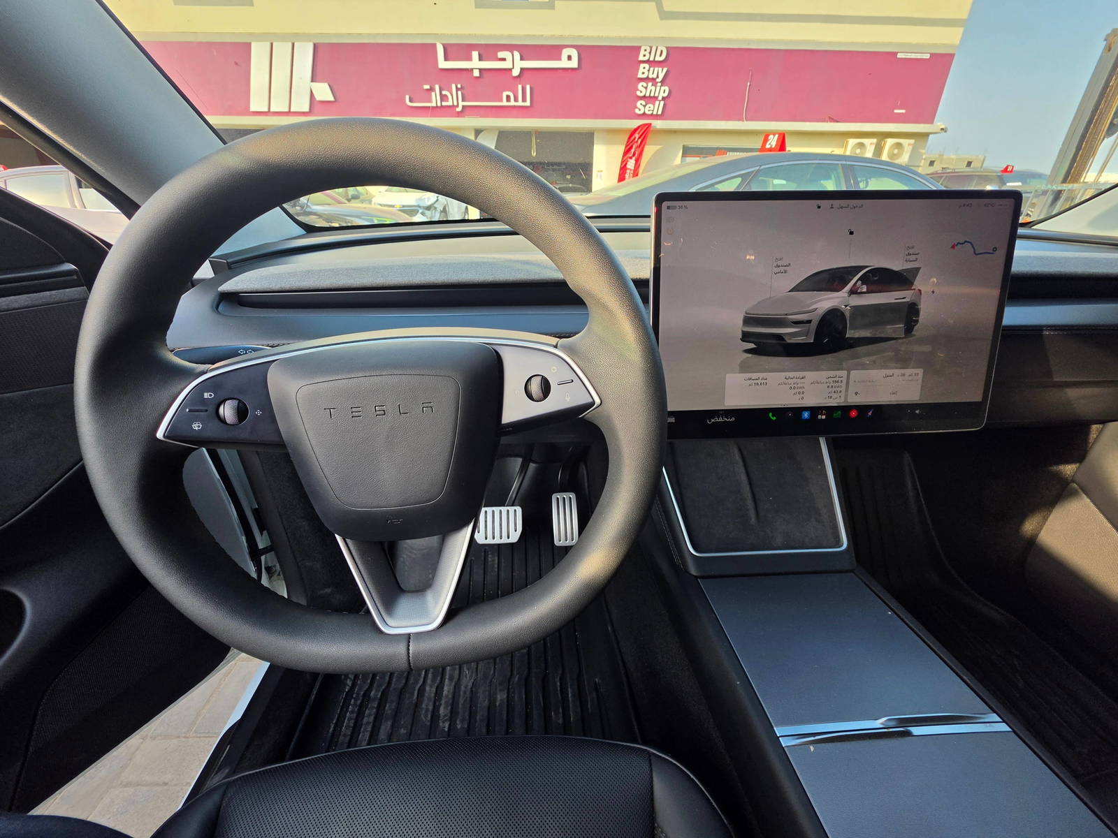 2026 TESLA MODEL Y — 19613 KM — Lot TA429279 - Marhaba Auctions Used Cars - Image 13