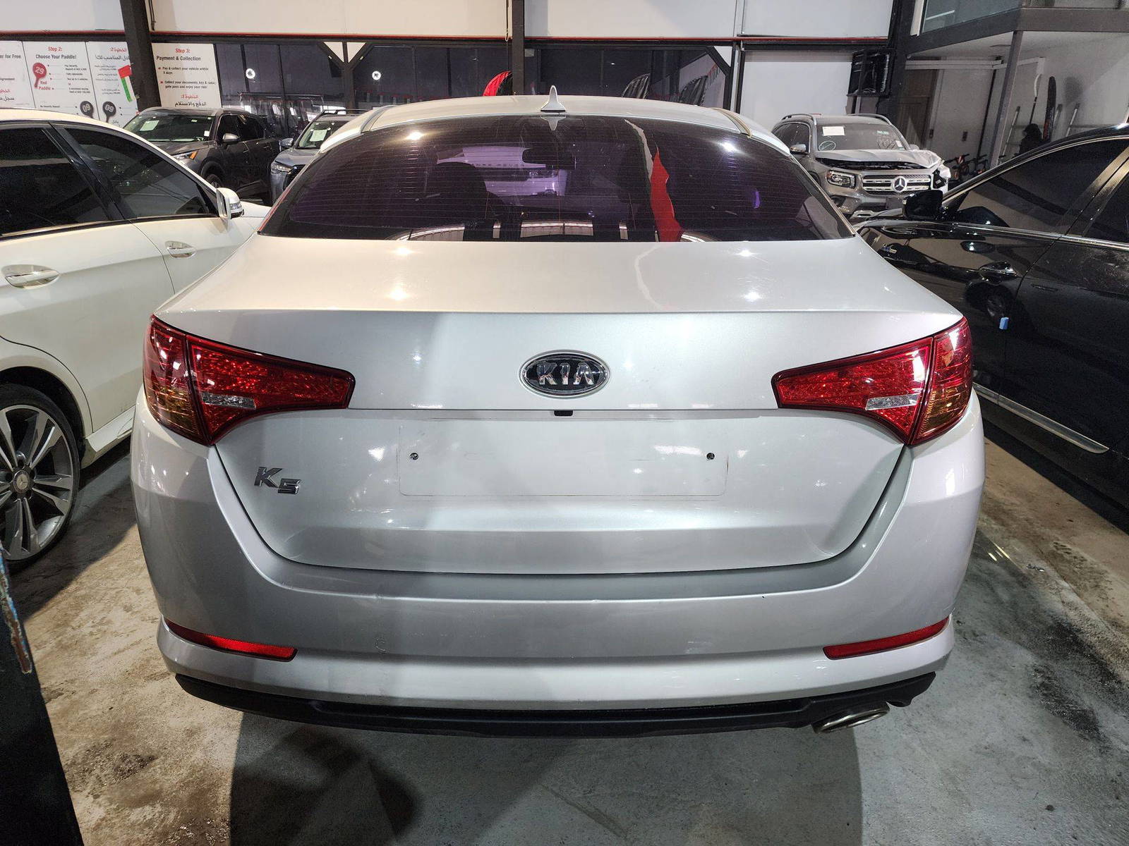 2012 KIA K5 — 204786 KM — Lot CA197987 — Al Quoz - Marhaba Auctions Used Cars - Image 7