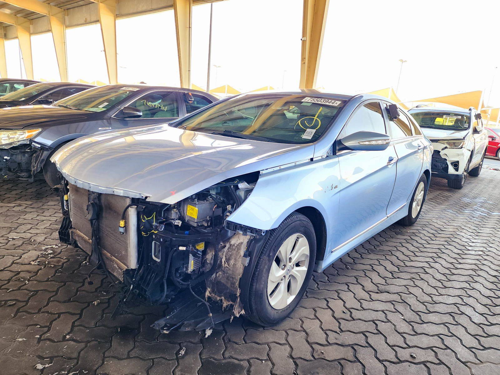 2013 HYUNDAI SONATA — 127247 Miles — Lot 75503944 — Souq - Marhaba Auctions Used Cars - Image 5