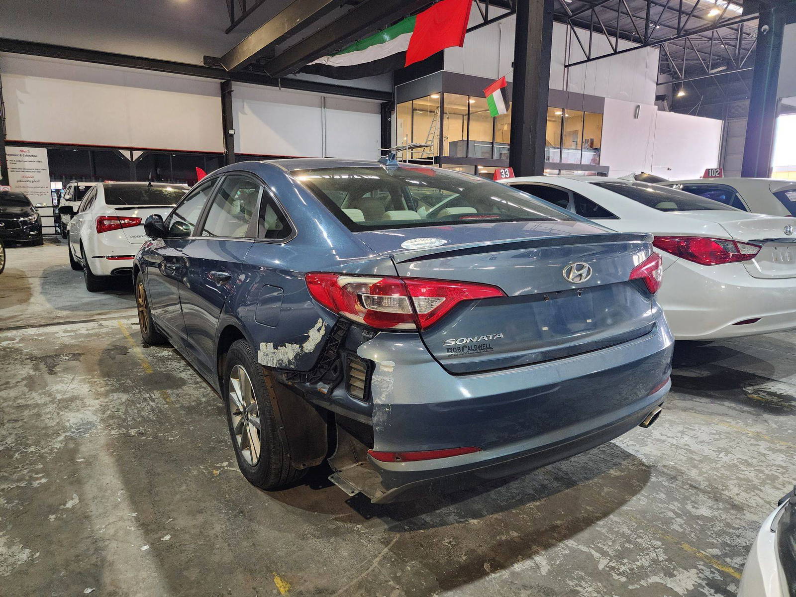 HYUNDAI SONATA 2016 - Marhaba Auction Used Cars - Image 3